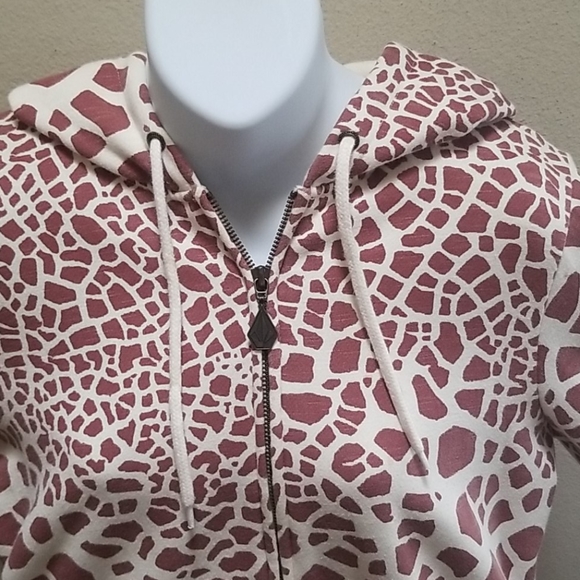 VTG Volcom Giraffe hoodie jacket Medium - Picture 2 of 13